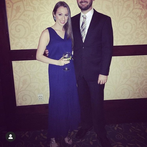 Banana Republic Dresses & Skirts - Banana Republic navy blue maxi dress